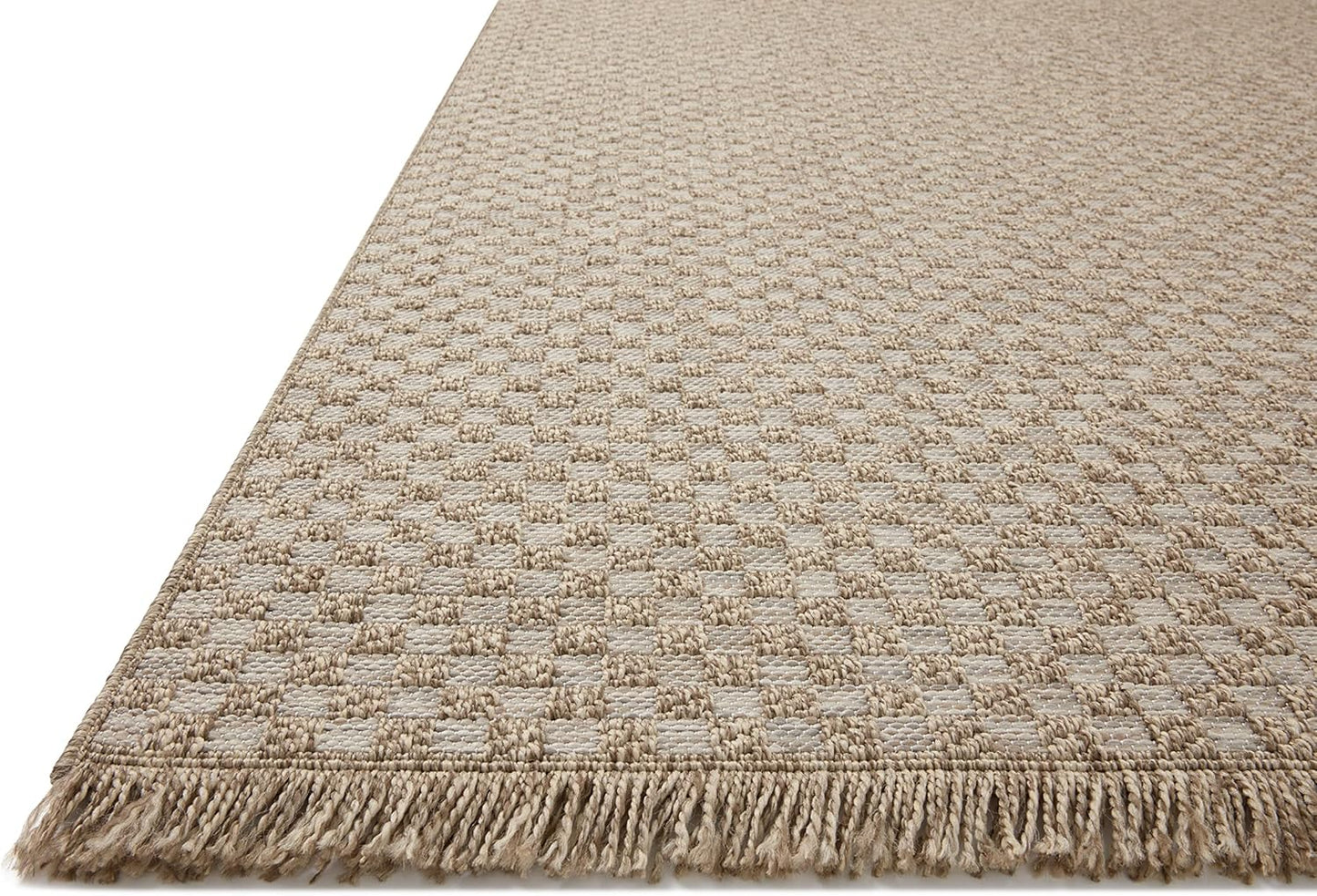 Loloi Dawn Collection Indoor/Outdoor DAW-02 Tan 2'-3" x 10'-0" Runner Rug