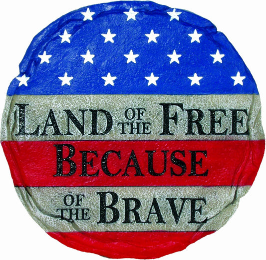 Spoontiques Land of The Free Stepping Stone, one size