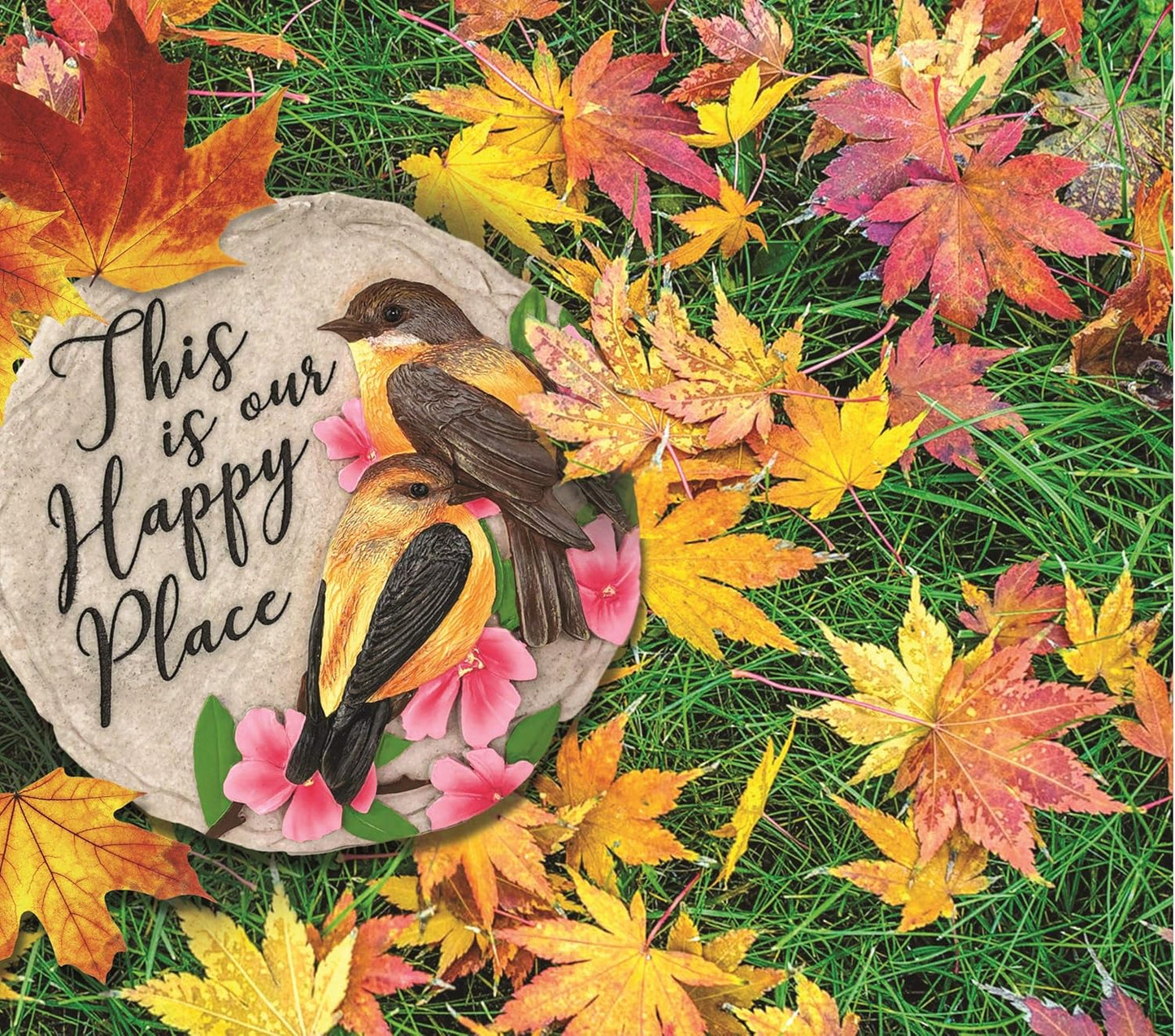 Spoontiques -Garden Décor - Turtle Stepping Stone - Decorative Stone for Garden