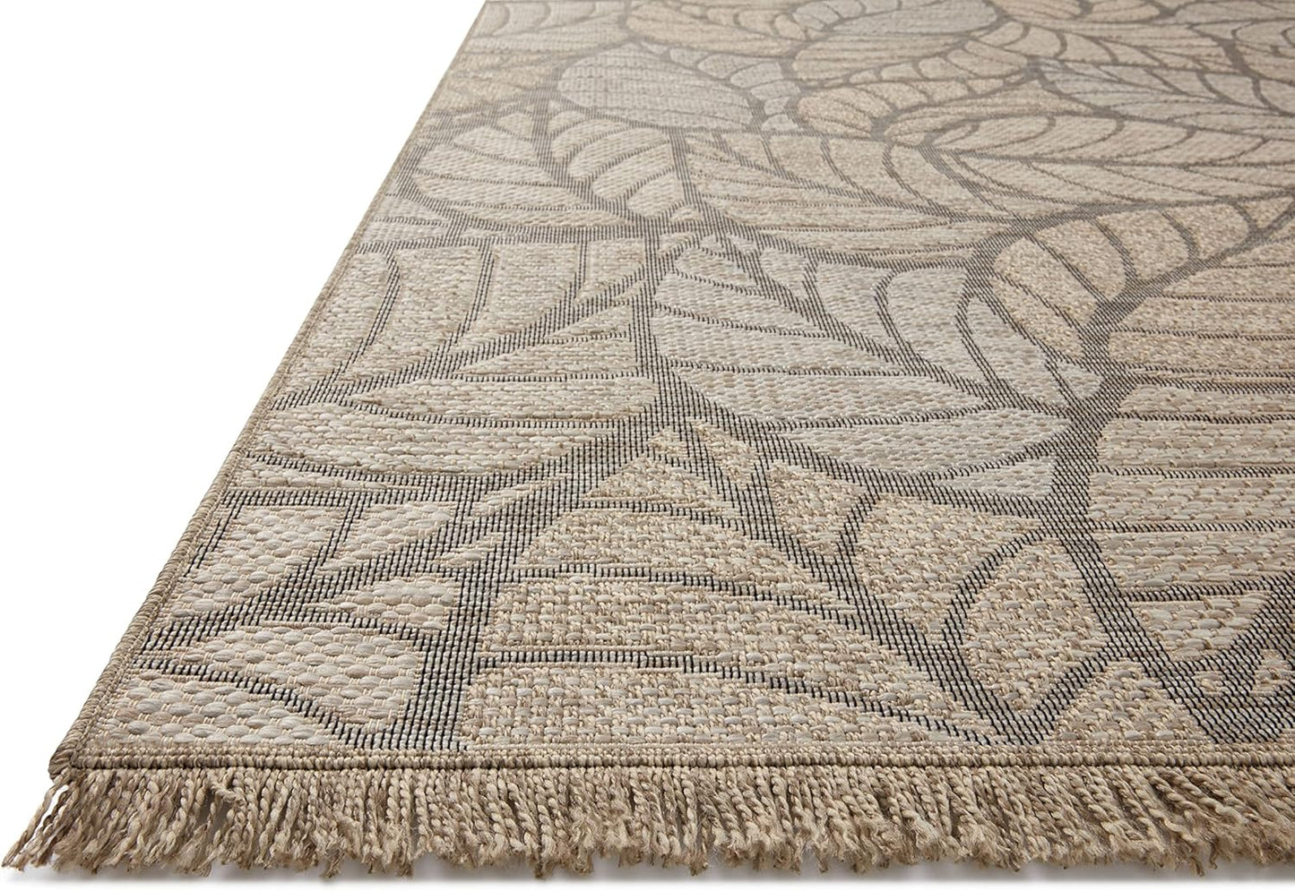 Loloi Dawn Collection Indoor/Outdoor DAW-05 Taupe 8'-10" x 12'-2" Area Rug