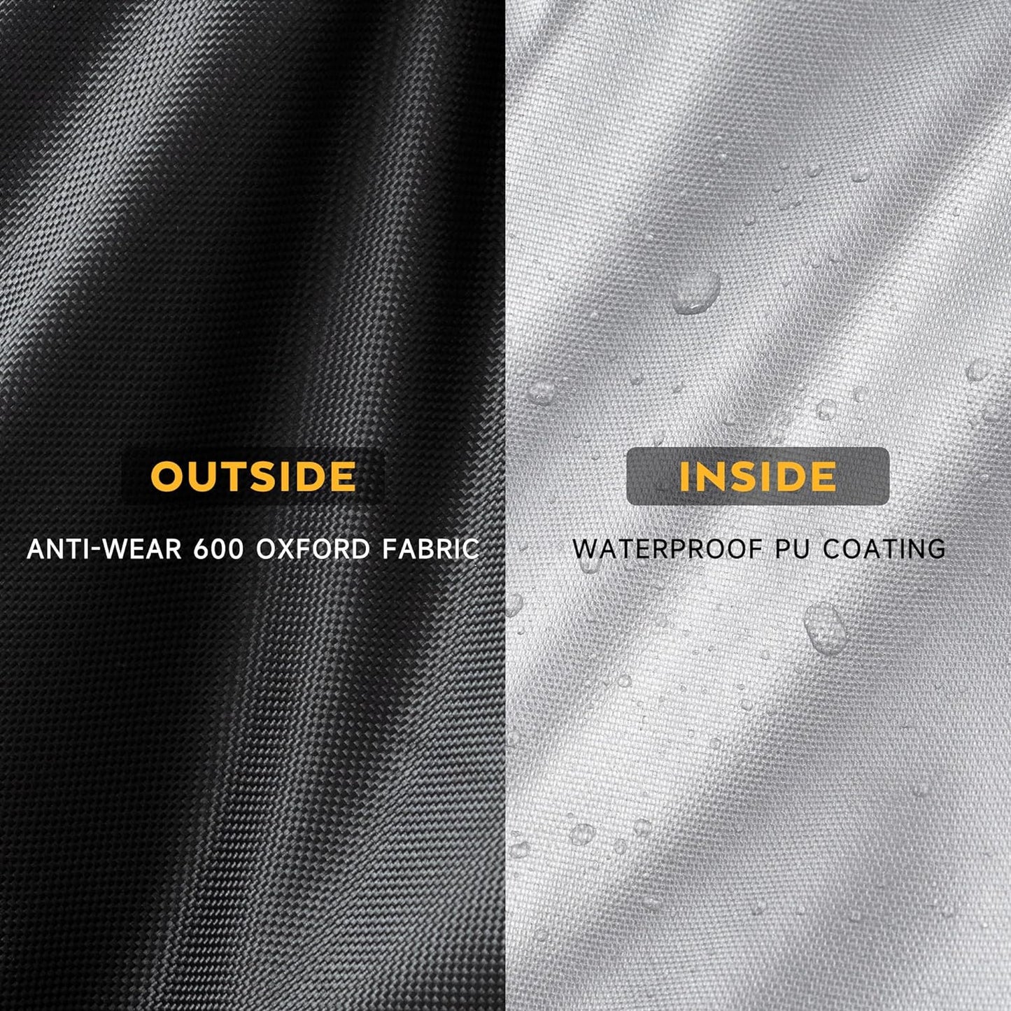 Grill Cover for Royal Gourmet GT1001 Portable Grill, Tabletop BBQ Cover for Royal Gourmet GT2001 Small Gas Barbeque Grill