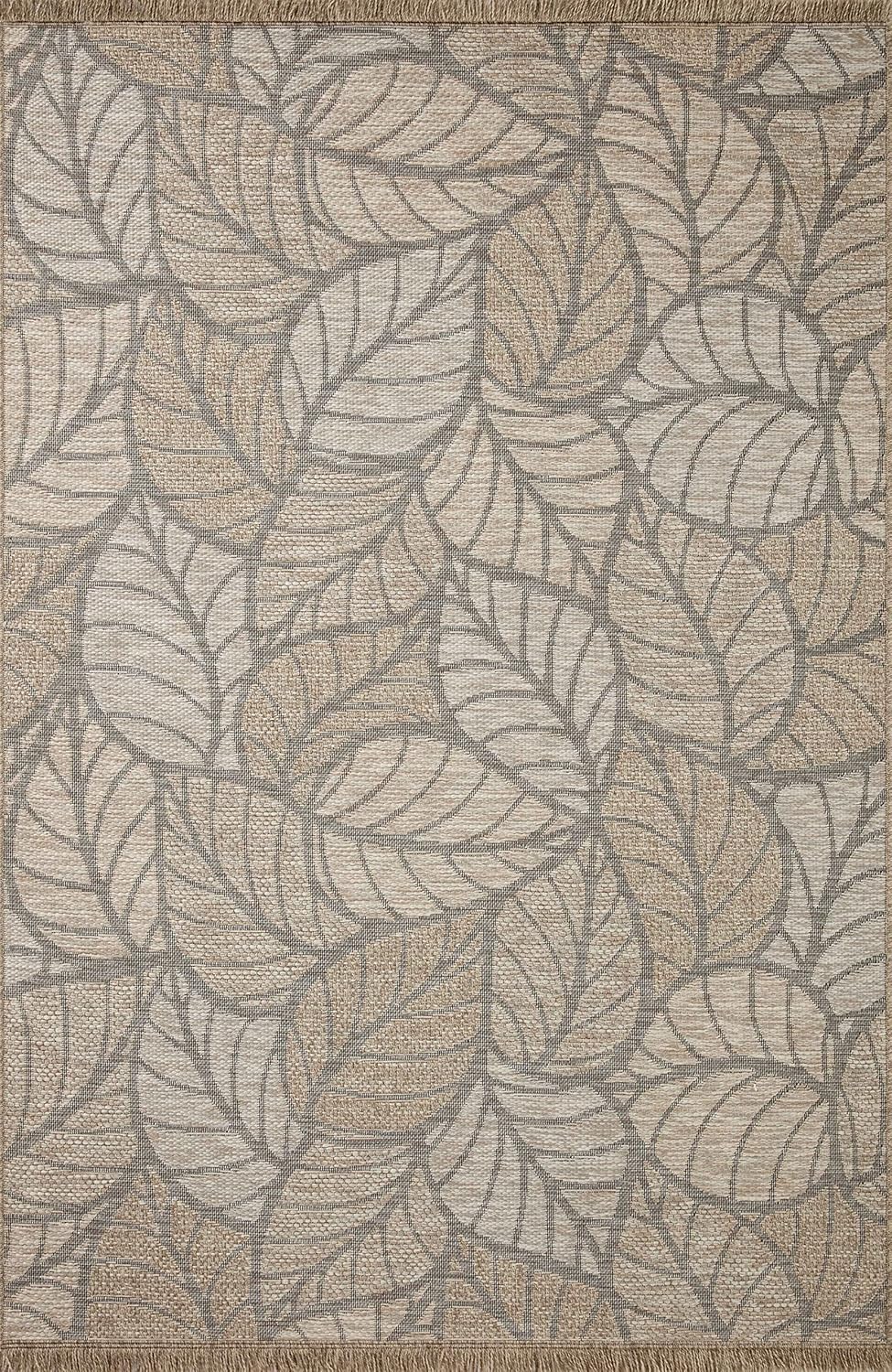 Loloi Dawn Collection Indoor/Outdoor DAW-05 Taupe 8'-10" x 12'-2" Area Rug