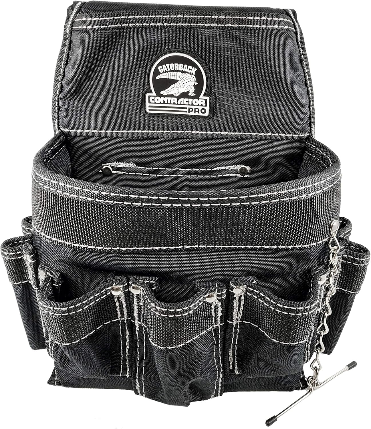 B240 Electrician's Combo with Pro-Comfort Back Support Belt. Heavy Duty Ventilated Work Belt (X-Large 41-44 inches)